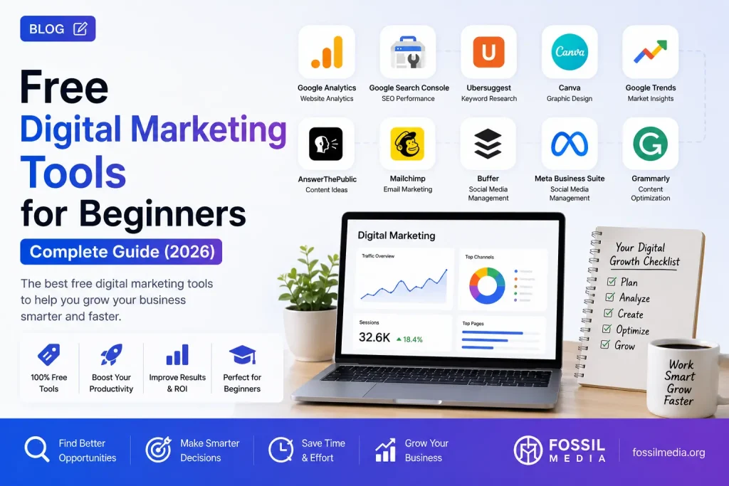 Beginner friendly digital marketing tools